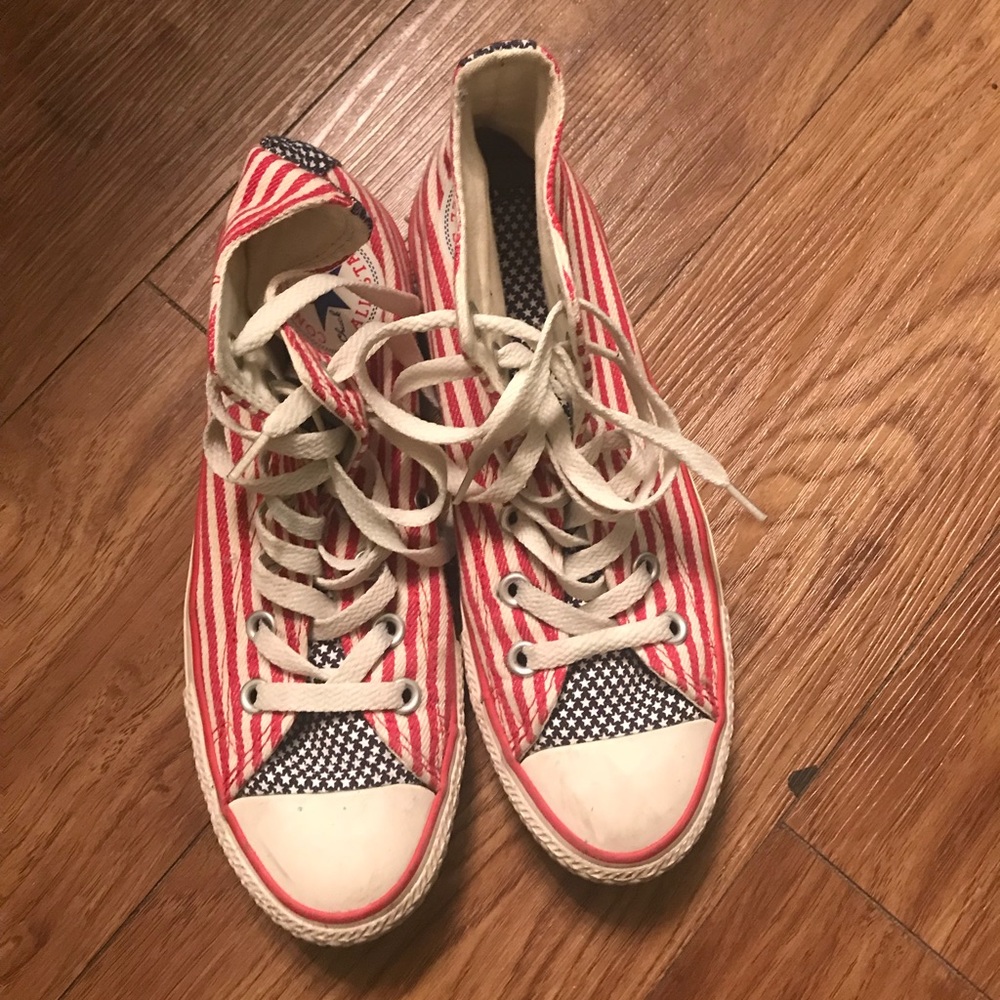 American Flag High Tops